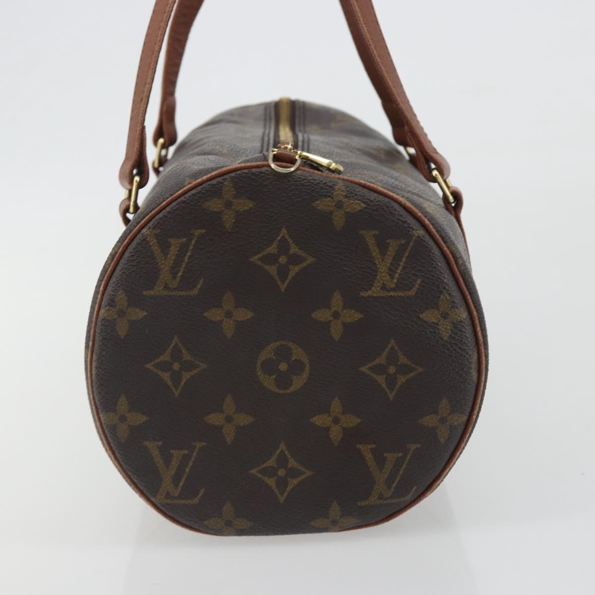 LOUIS VUITTON Monogram Papillon 30 Hand Bag M51365 LV Auth 193438