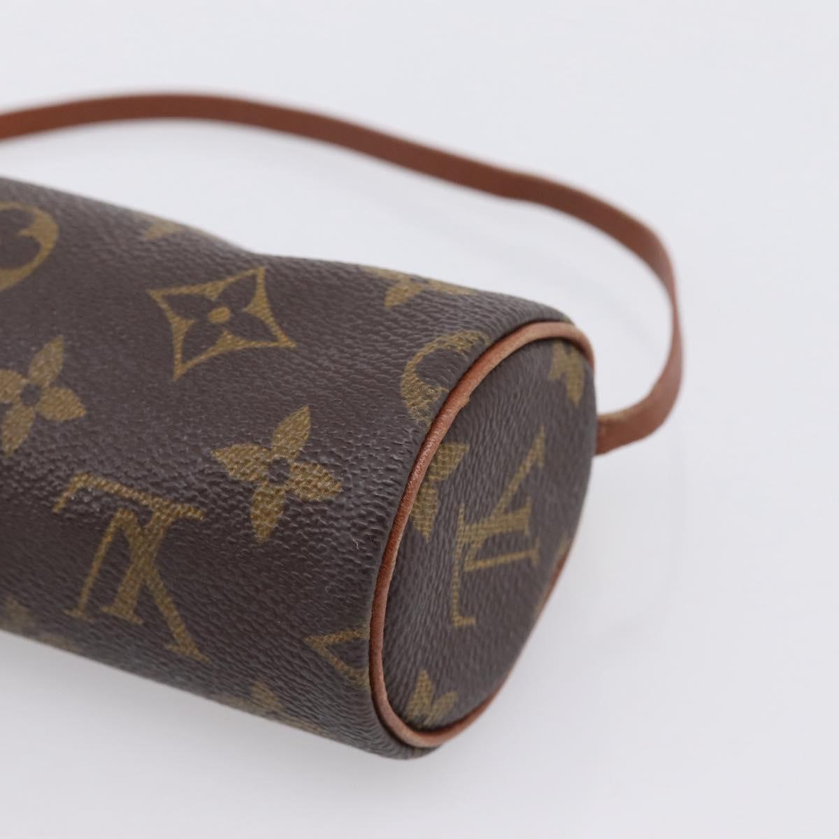 LOUIS VUITTON Monogram Papillon Pouch LV Auth 193439A