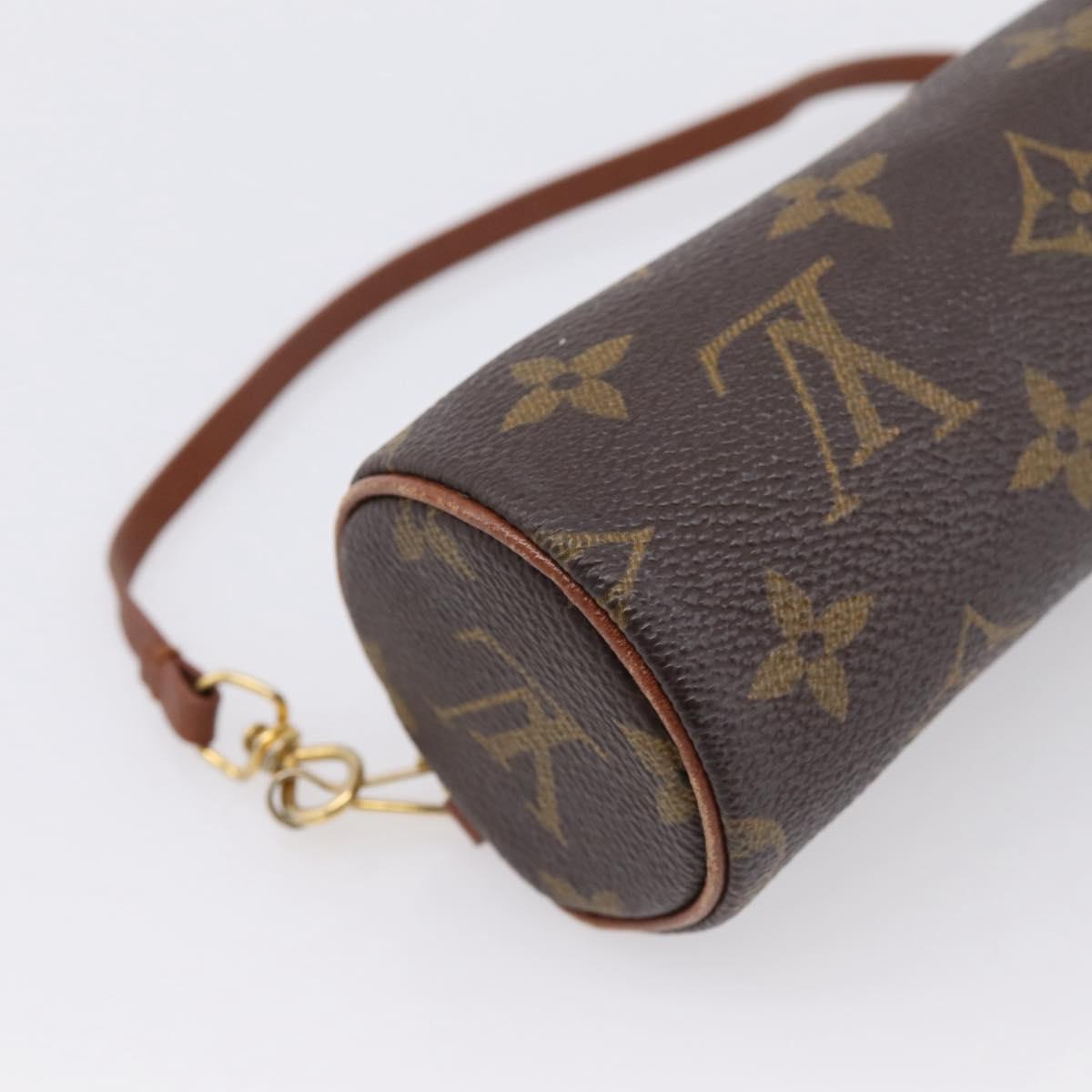 LOUIS VUITTON Monogram Papillon Pouch LV Auth 193439A
