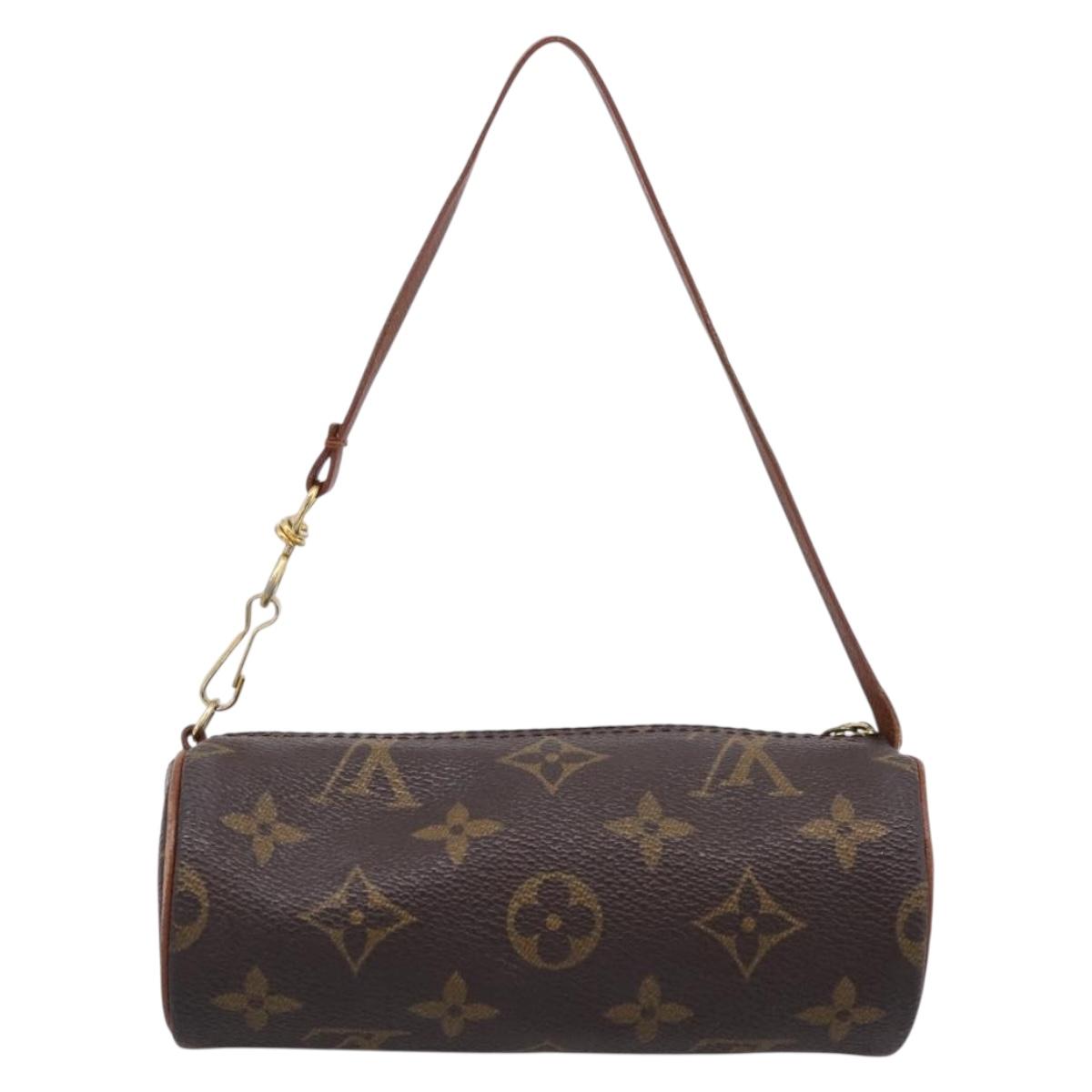 LOUIS VUITTON Monogram Papillon Pouch LV Auth 193439A