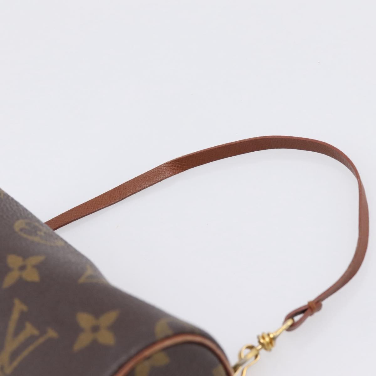 LOUIS VUITTON Monogram Papillon Pouch LV Auth 193439A