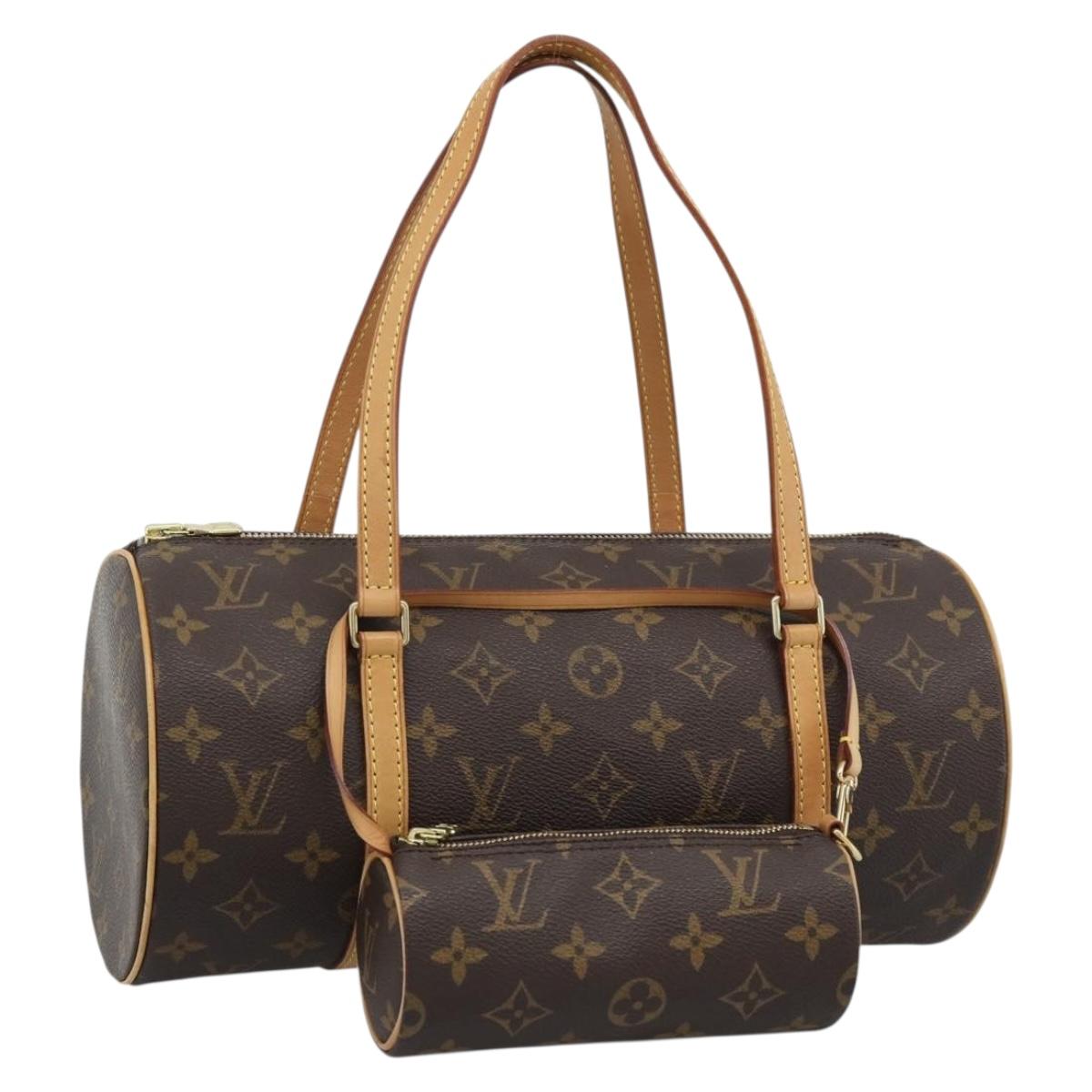 LOUIS VUITTON Monogram Papillon 30 Hand Bag M51385 LV Auth 193440SAV