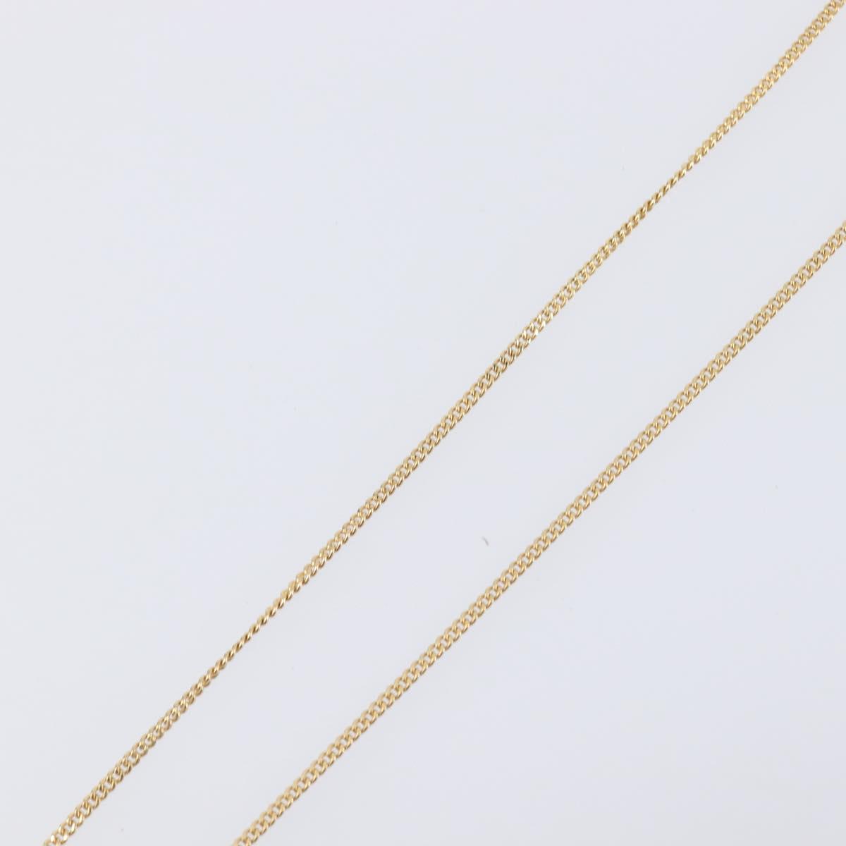 Christian Dior Necklace metal Gold Tone Auth 193470