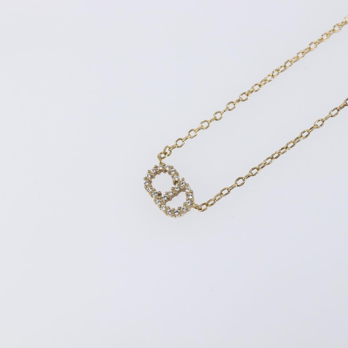 Christian Dior Necklace metal Gold Tone Auth 193471