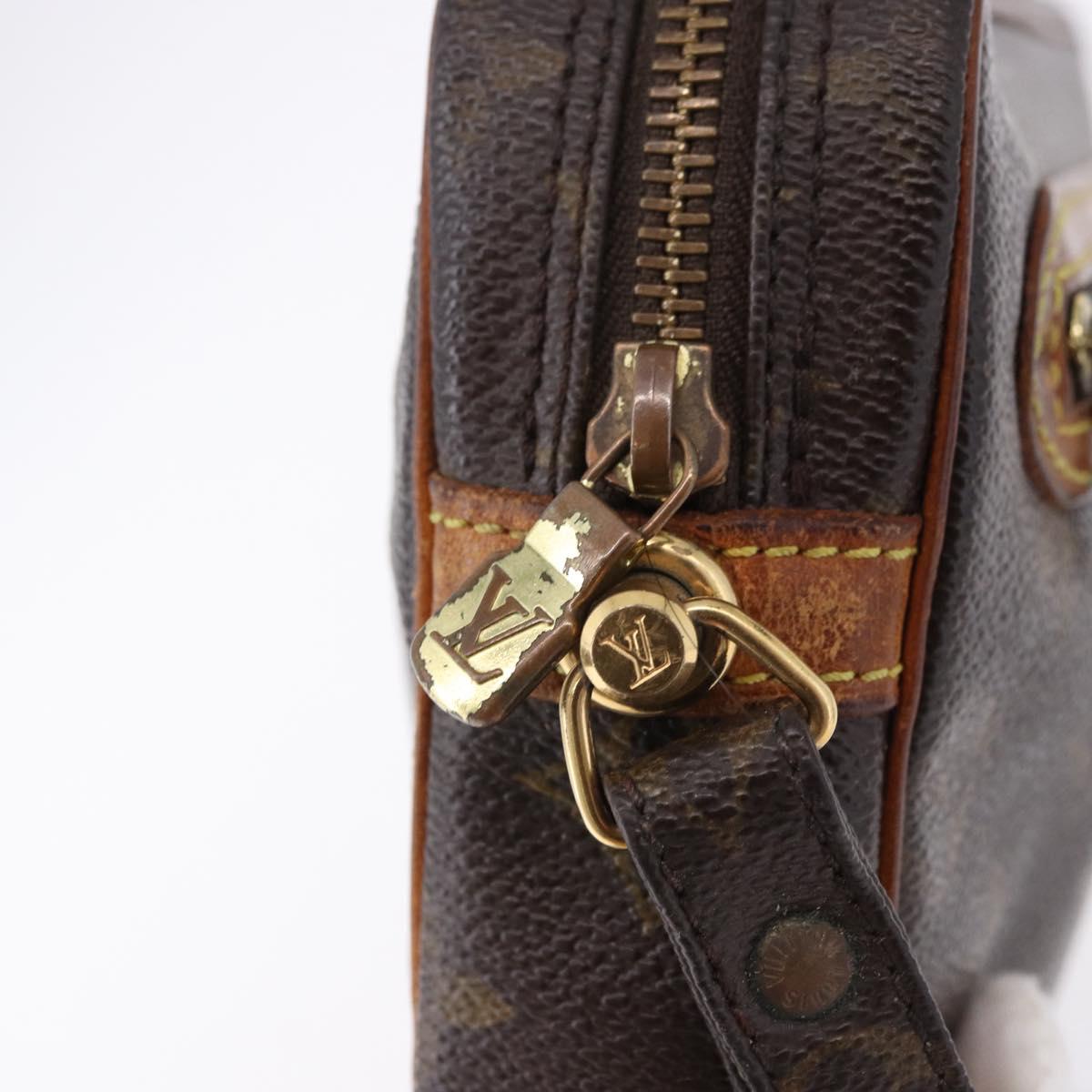 LOUIS VUITTON Monogram Marly Dragonne GM Clutch Bag M51825 LV Auth 193485