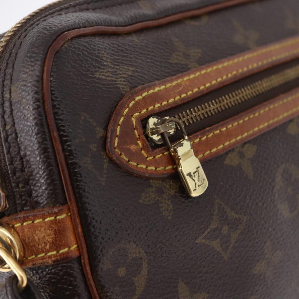 LOUIS VUITTON Monogram Marly Dragonne GM Clutch Bag M51825 LV Auth 193485