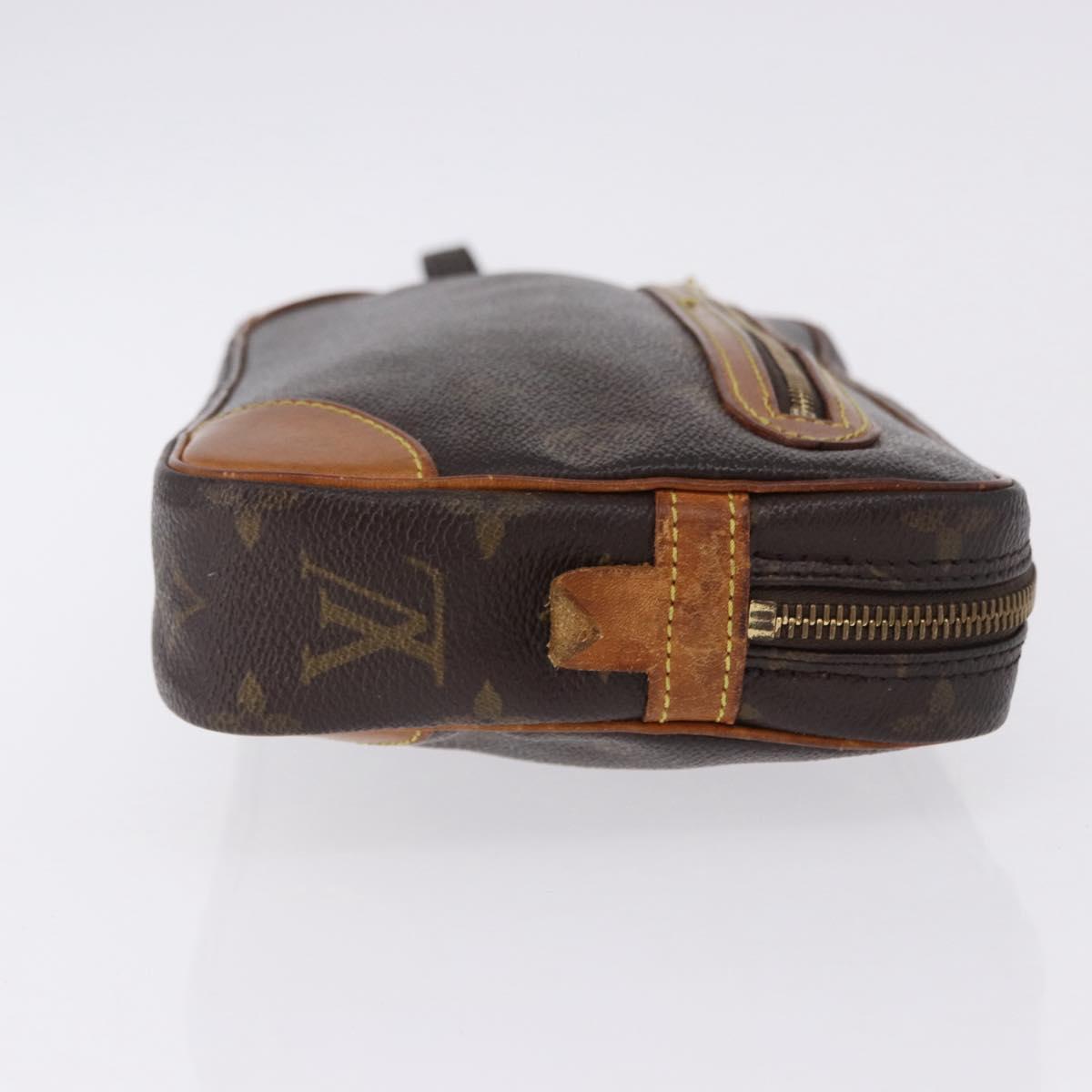 LOUIS VUITTON Monogram Marly Dragonne GM Clutch Bag M51825 LV Auth 193485