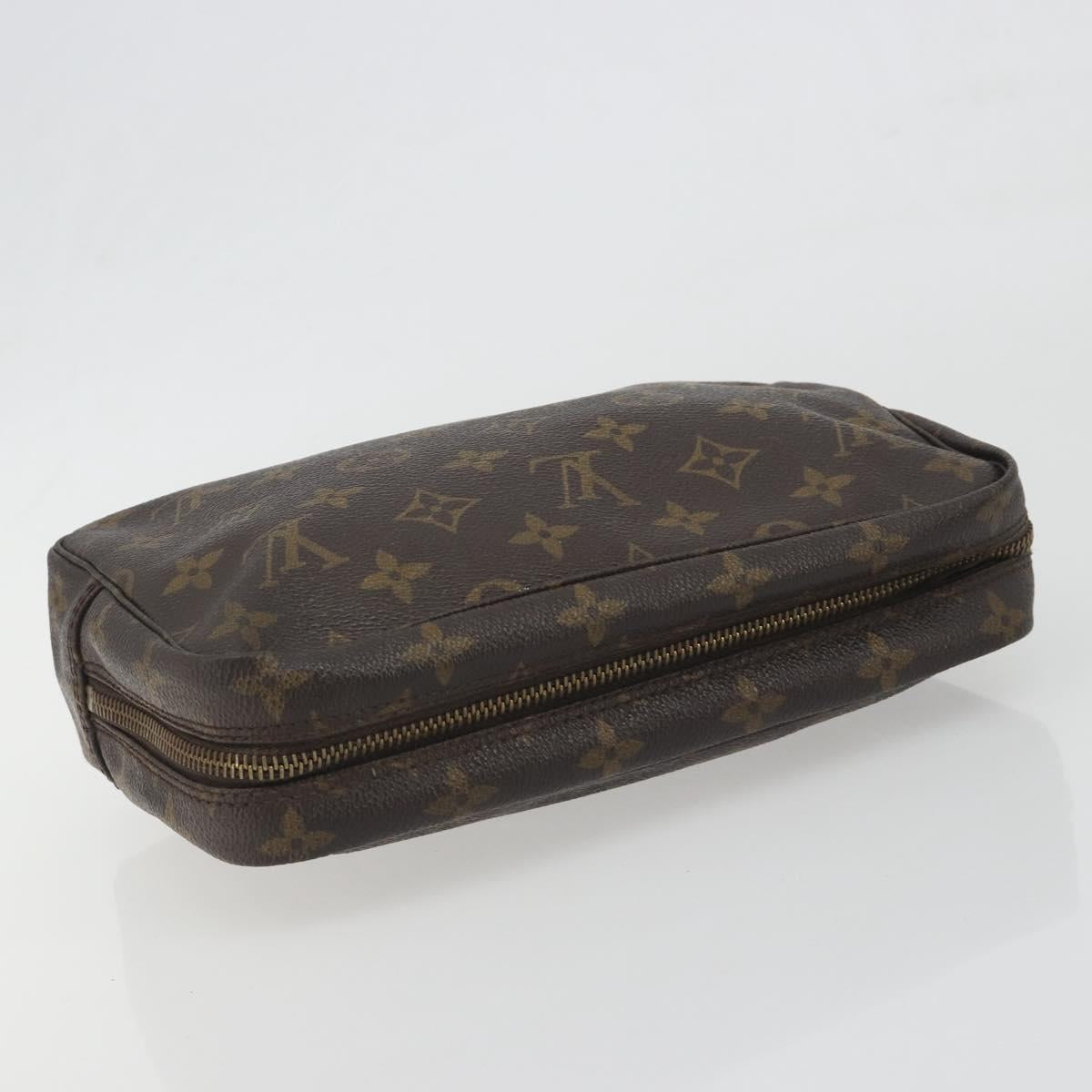 LOUIS VUITTON Monogram Pouch 2 Set LV Auth 193487