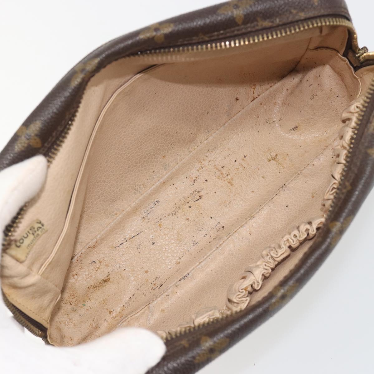 LOUIS VUITTON Monogram Pouch 2 Set LV Auth 193487