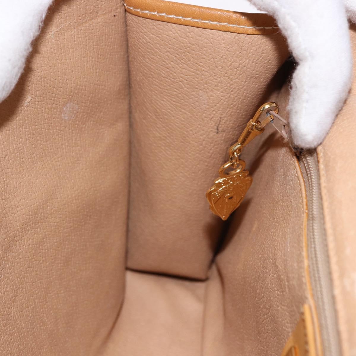 GUCCI Micro GG Supreme Shoulder Bag PVC Beige Gold 004 58 0264 Auth 193507