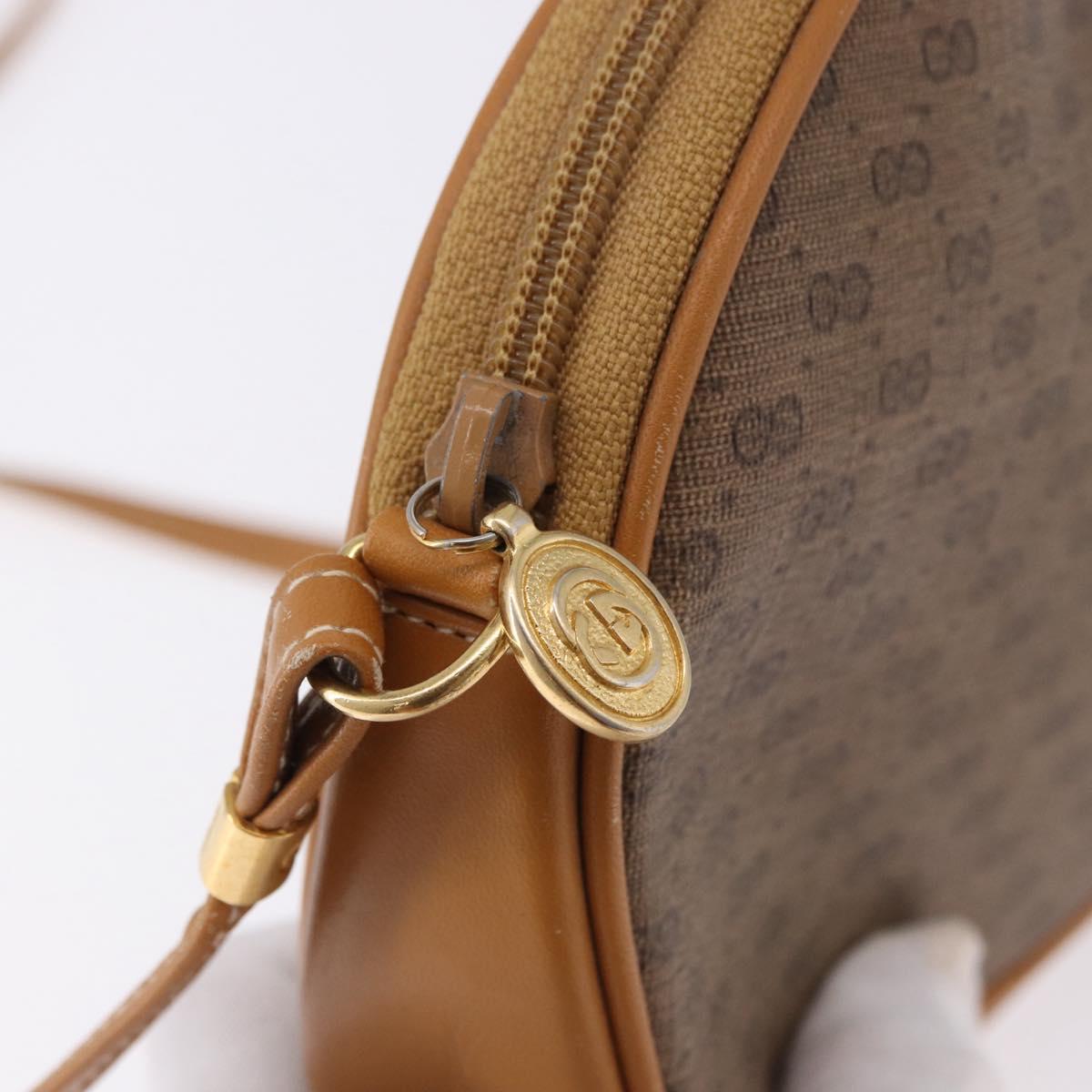 GUCCI Micro GG Supreme Shoulder Bag PVC Beige Gold 007 86 0094 Auth 193509