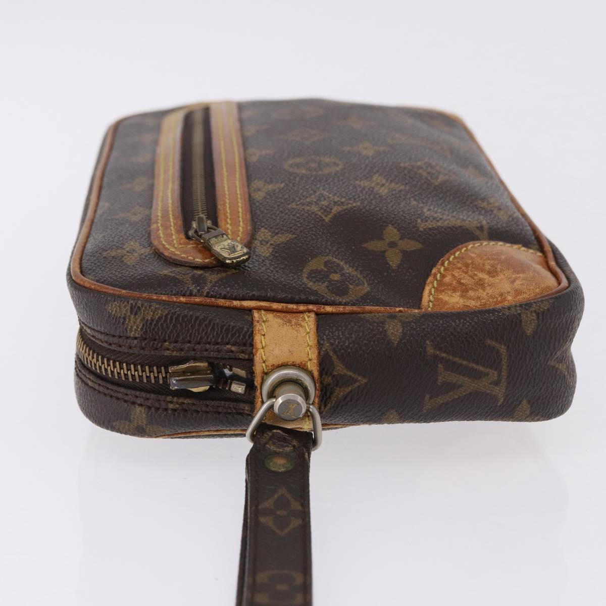 LOUIS VUITTON Monogram Marly Dragonne GM Clutch Bag M51825 LV Auth 193525