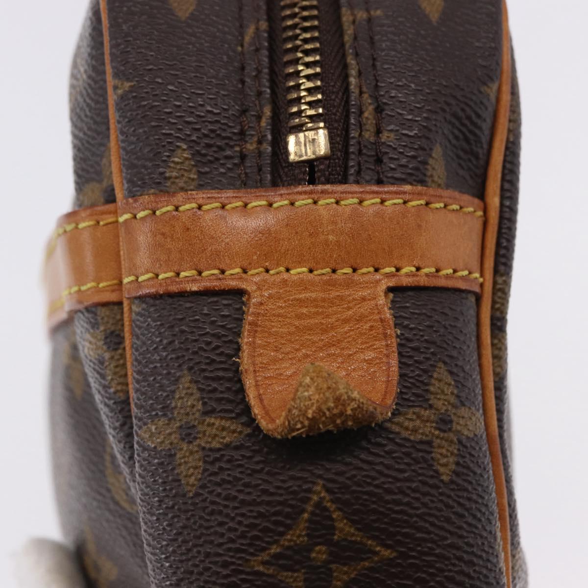 LOUIS VUITTON Monogram Compiegne 28 Clutch Bag M51845 LV Auth 193526