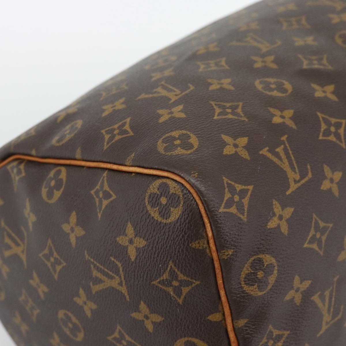 LOUIS VUITTON Monogram Speedy 35 Hand Bag M41524 LV Auth 193533