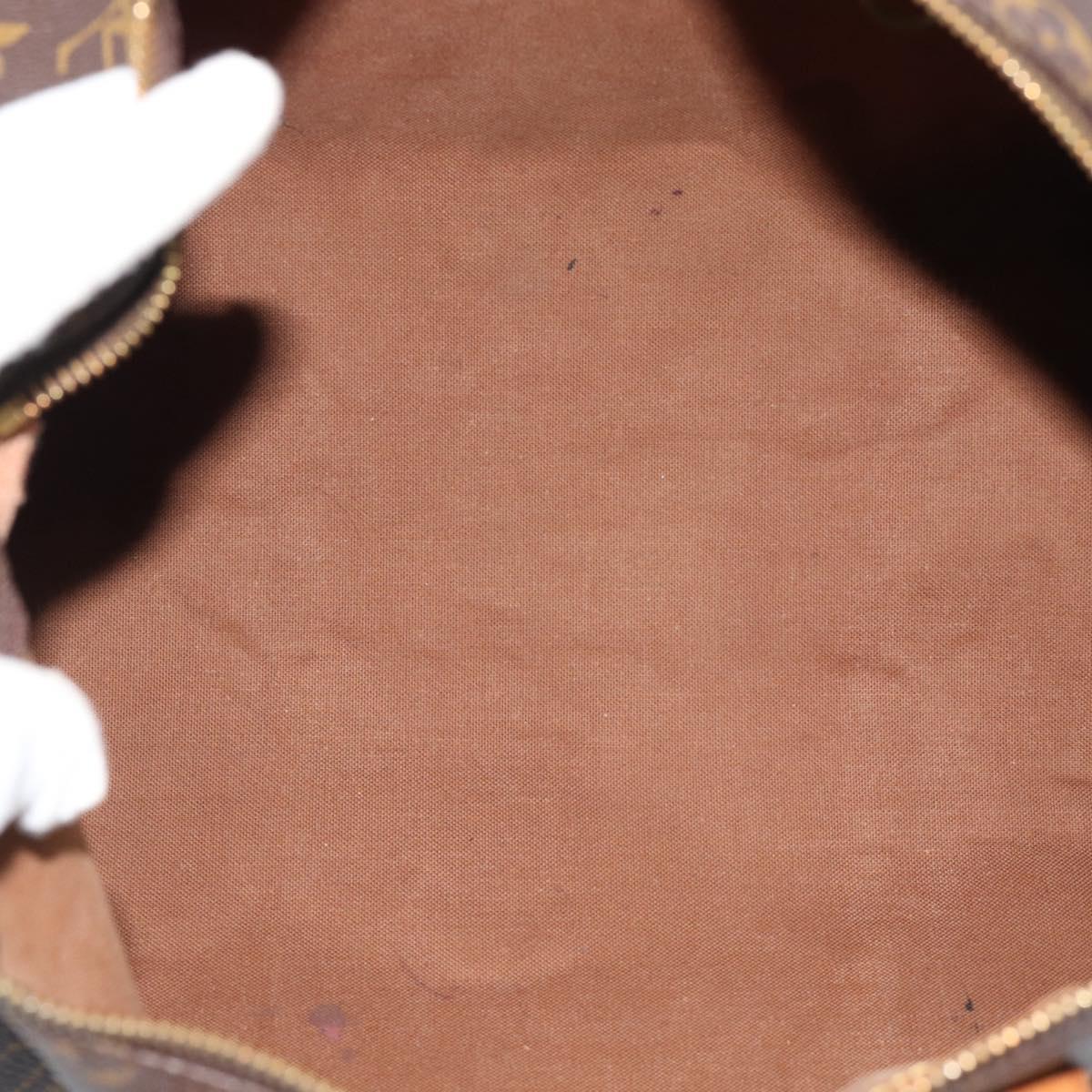 LOUIS VUITTON Monogram Speedy 35 Hand Bag M41524 LV Auth 193533