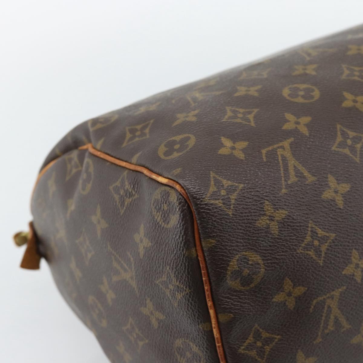 LOUIS VUITTON Monogram Speedy 35 Hand Bag M41524 LV Auth 193537