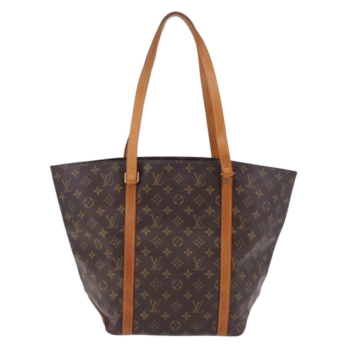 LOUIS VUITTON Monogram Sac Shopping Tote Bag M51108 LV Auth 193539A