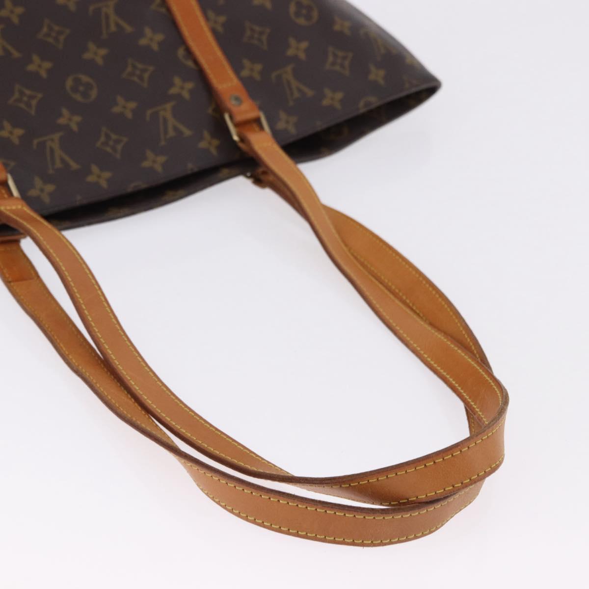 LOUIS VUITTON Monogram Sac Shopping Tote Bag M51108 LV Auth 193539A