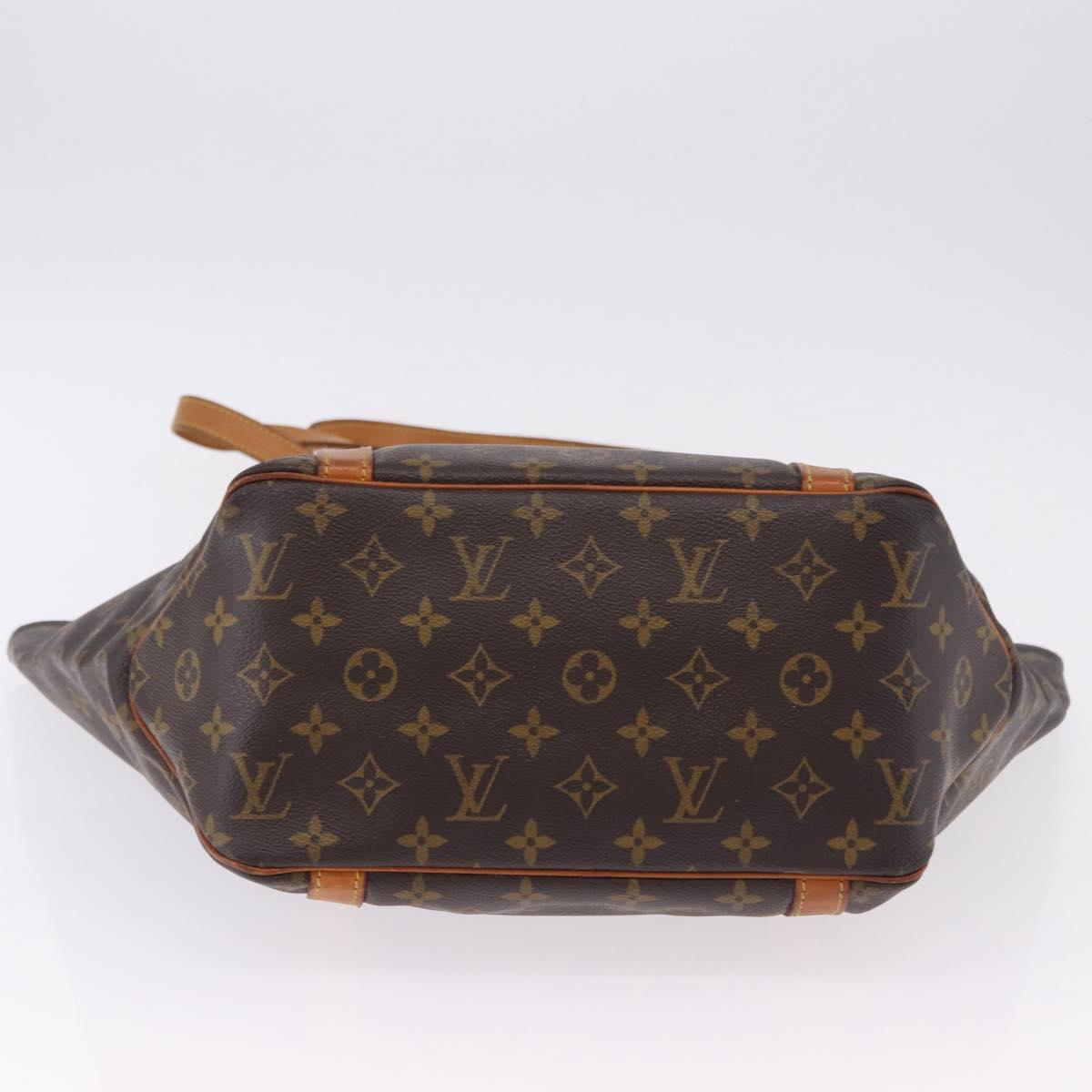 LOUIS VUITTON Monogram Sac Shopping Tote Bag M51108 LV Auth 193539A