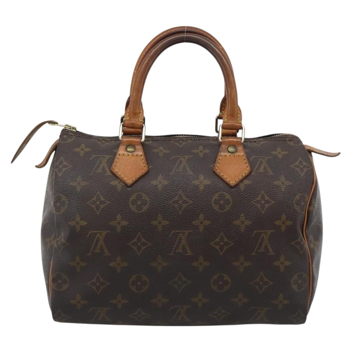 LOUIS VUITTON Monogram Speedy 30 Hand Bag M41526 LV Auth 193544