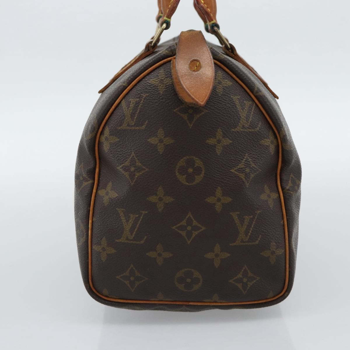 LOUIS VUITTON Monogram Speedy 30 Hand Bag M41526 LV Auth 193544