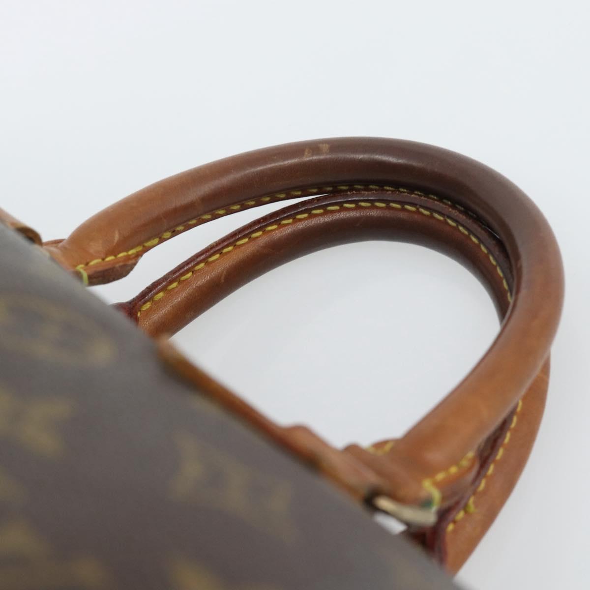 LOUIS VUITTON Monogram Speedy 30 Hand Bag M41526 LV Auth 193544