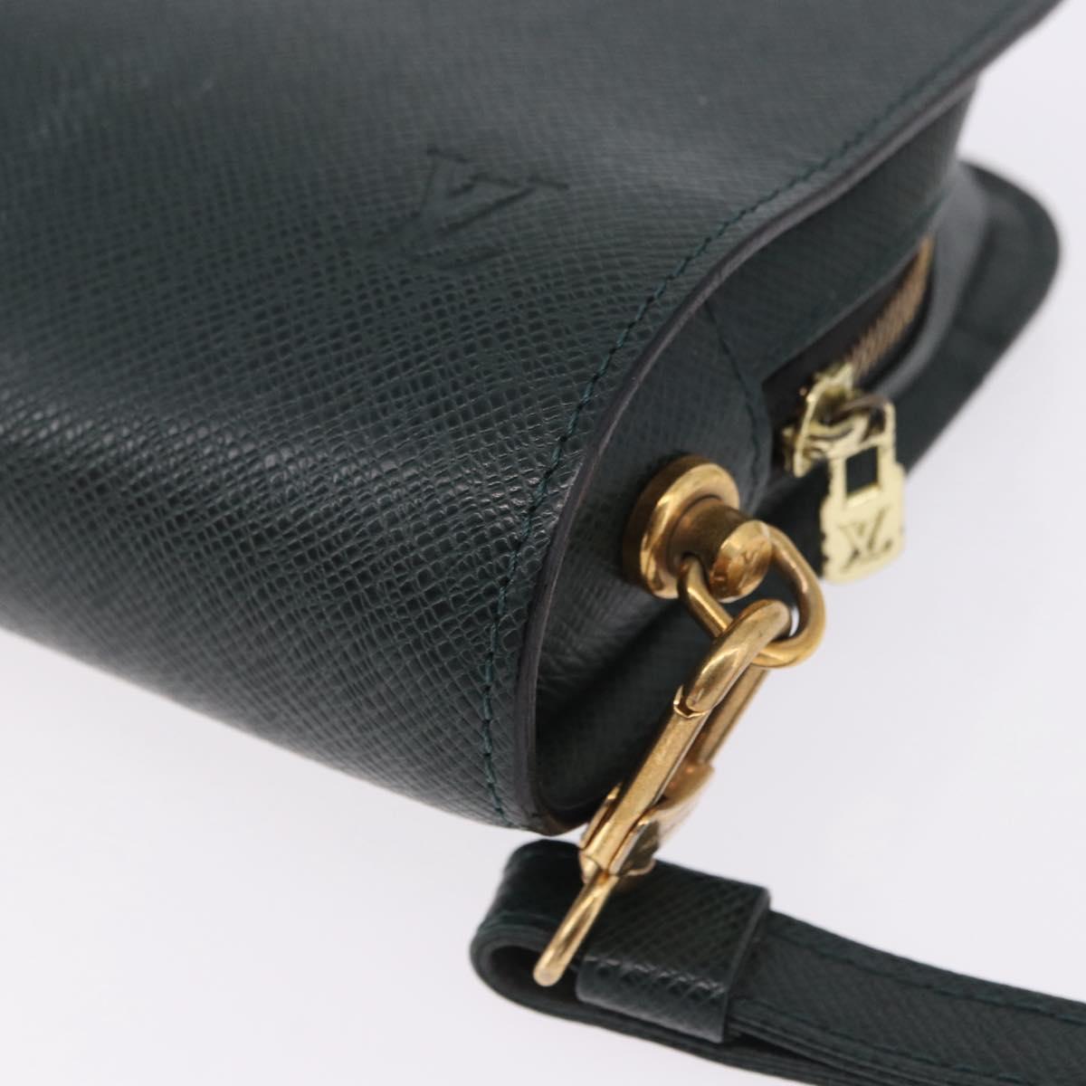 LOUIS VUITTON Taiga Baikal Clutch Bag Epicea M30184 LV Auth 193545A
