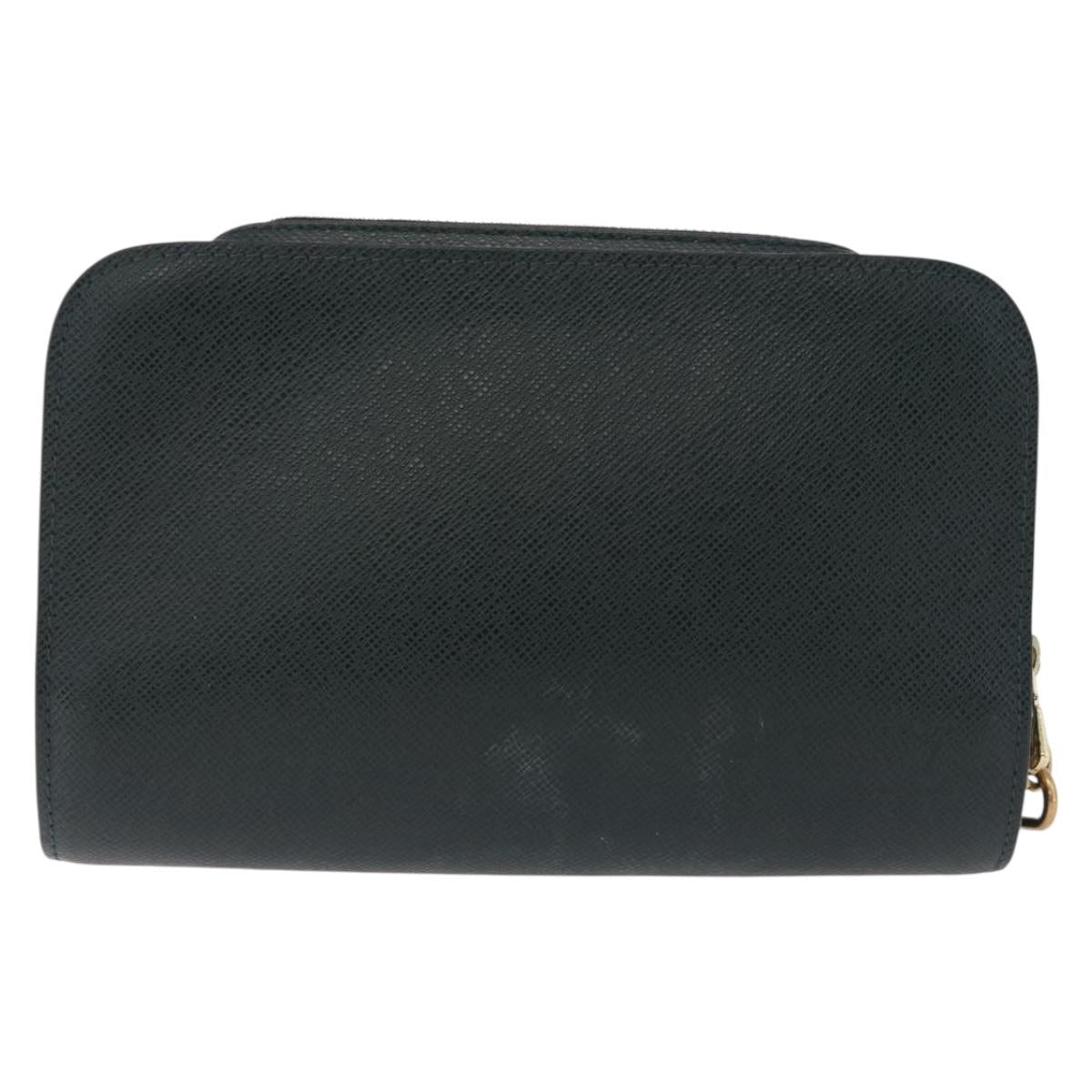 LOUIS VUITTON Taiga Baikal Clutch Bag Epicea M30184 LV Auth 193545A