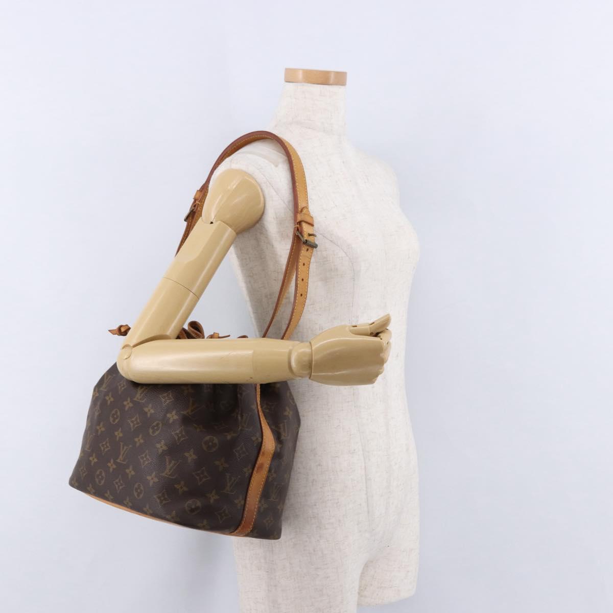 LOUIS VUITTON Monogram Petit Noe Shoulder Bag M42226 LV Auth 193551A