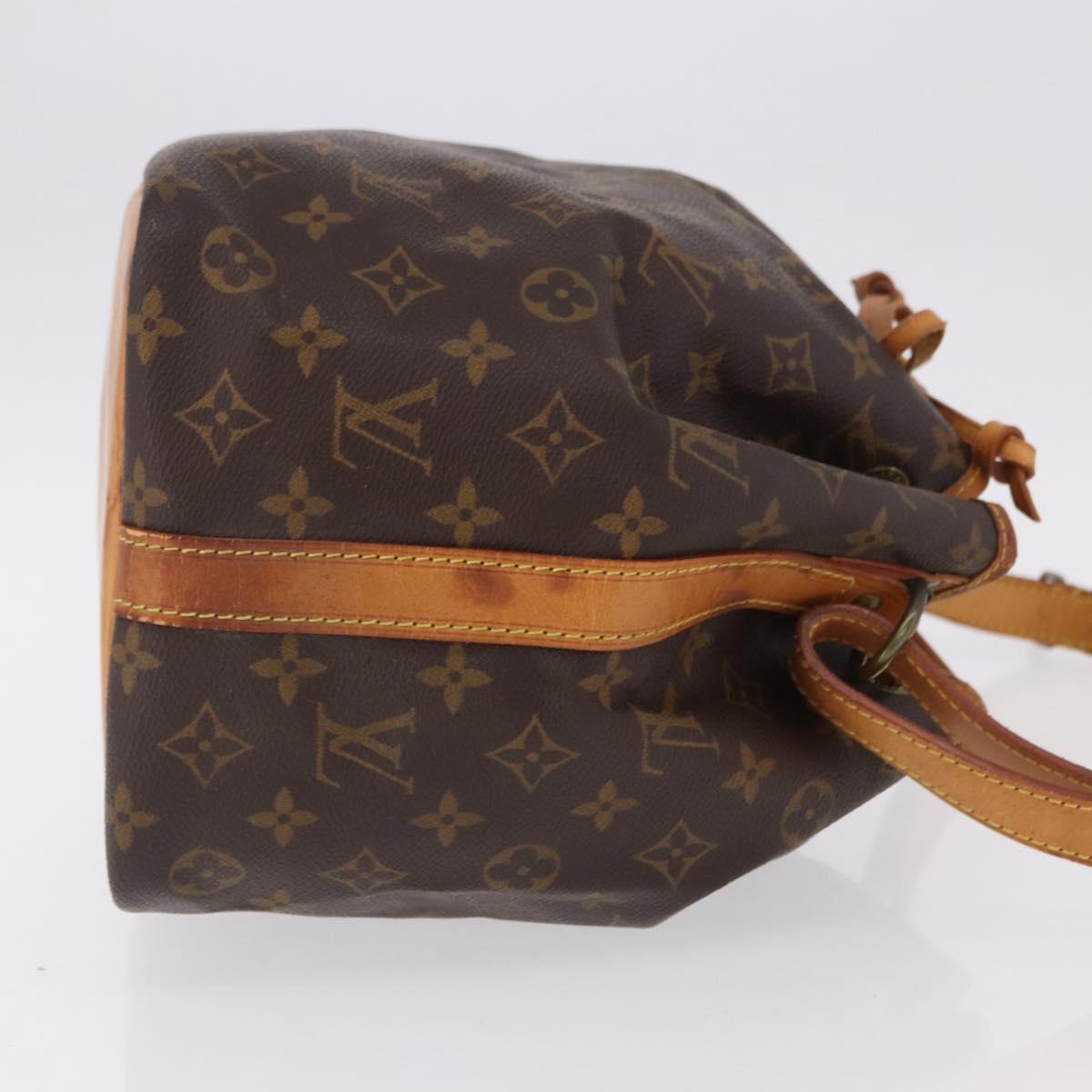 LOUIS VUITTON Monogram Petit Noe Shoulder Bag M42226 LV Auth 193551A