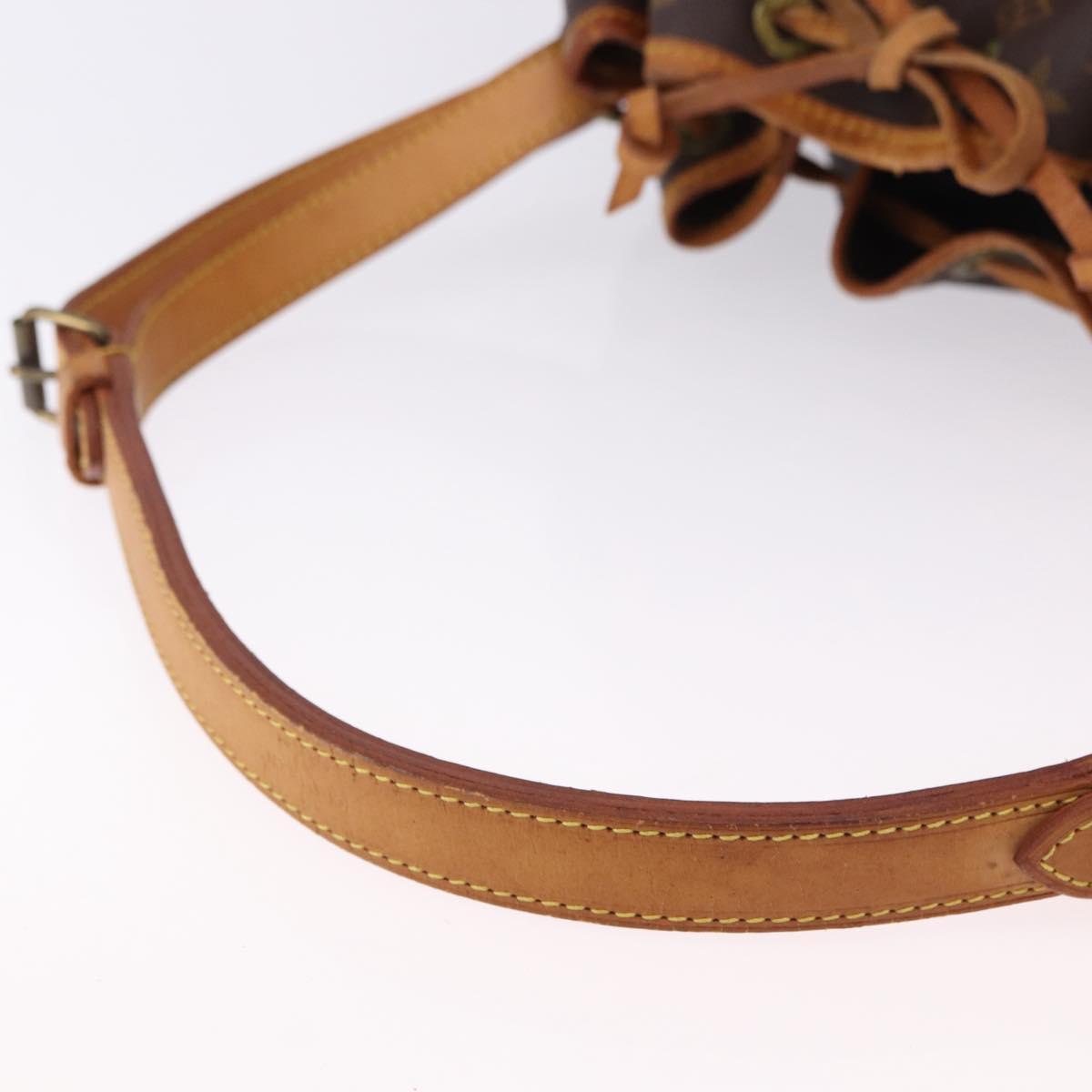 LOUIS VUITTON Monogram Petit Noe Shoulder Bag M42226 LV Auth 193551A
