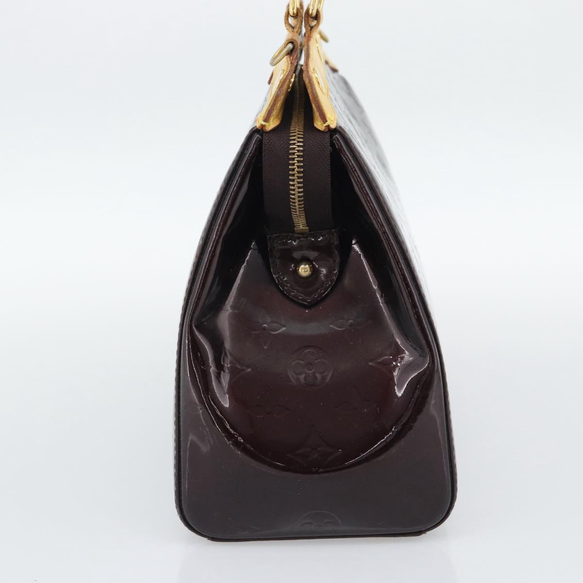 LOUIS VUITTON Monogram Vernis Blair MM Bag 2way Amarante M91619 LV Auth 193557