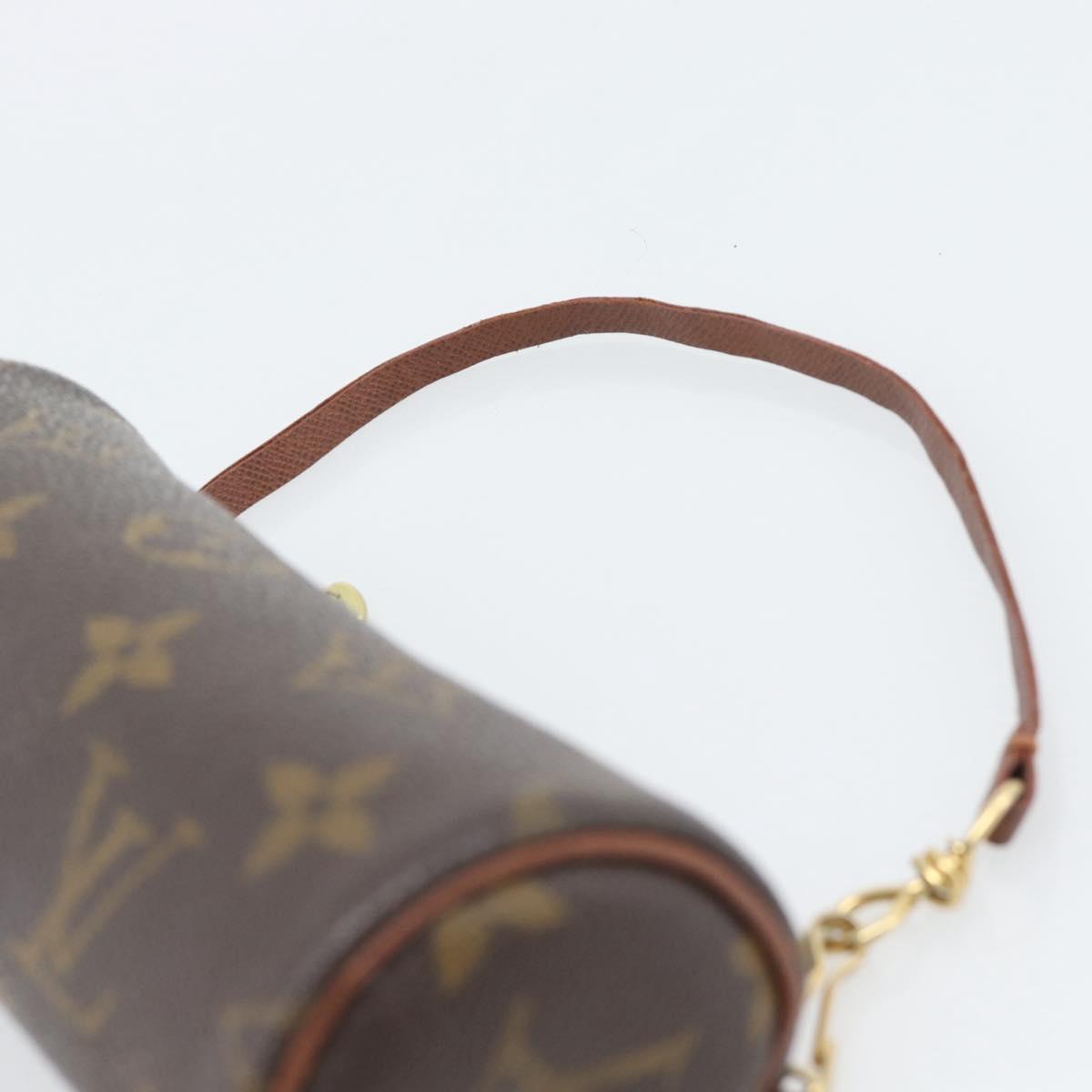 LOUIS VUITTON Monogram Papillon Pouch LV Auth 193561