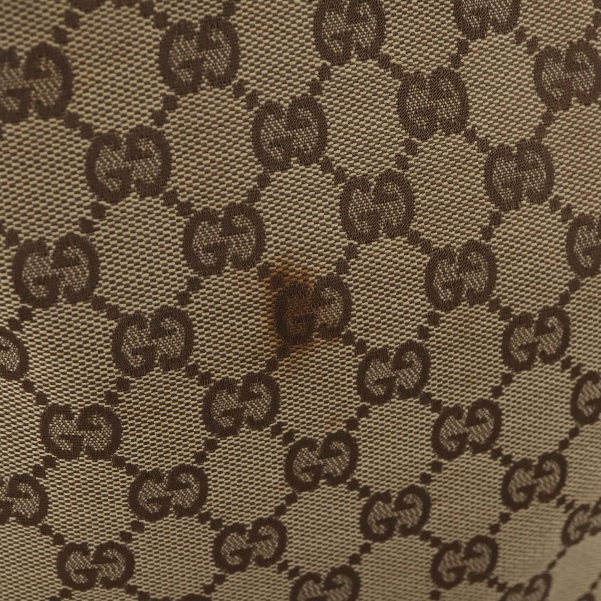 GUCCI GG Canvas Sherry Line Tote Bag 2 Set Beige Auth 193567