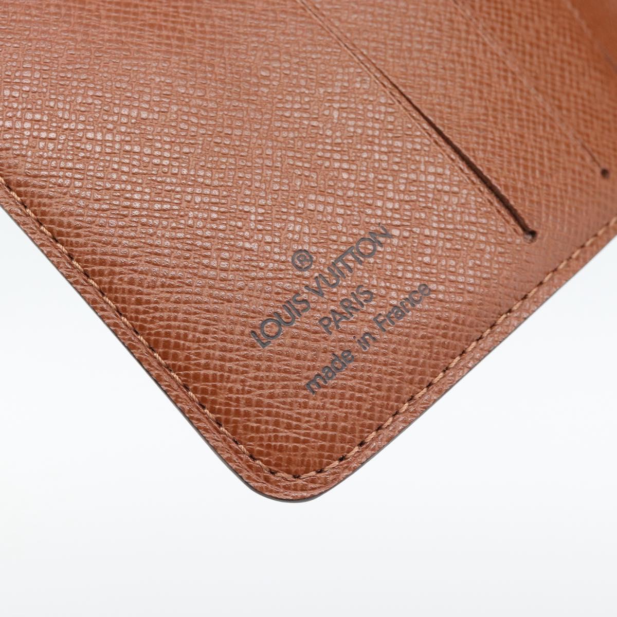 LOUIS VUITTON Monogram Compact Zip Wallet M61667 LV Auth 193591V