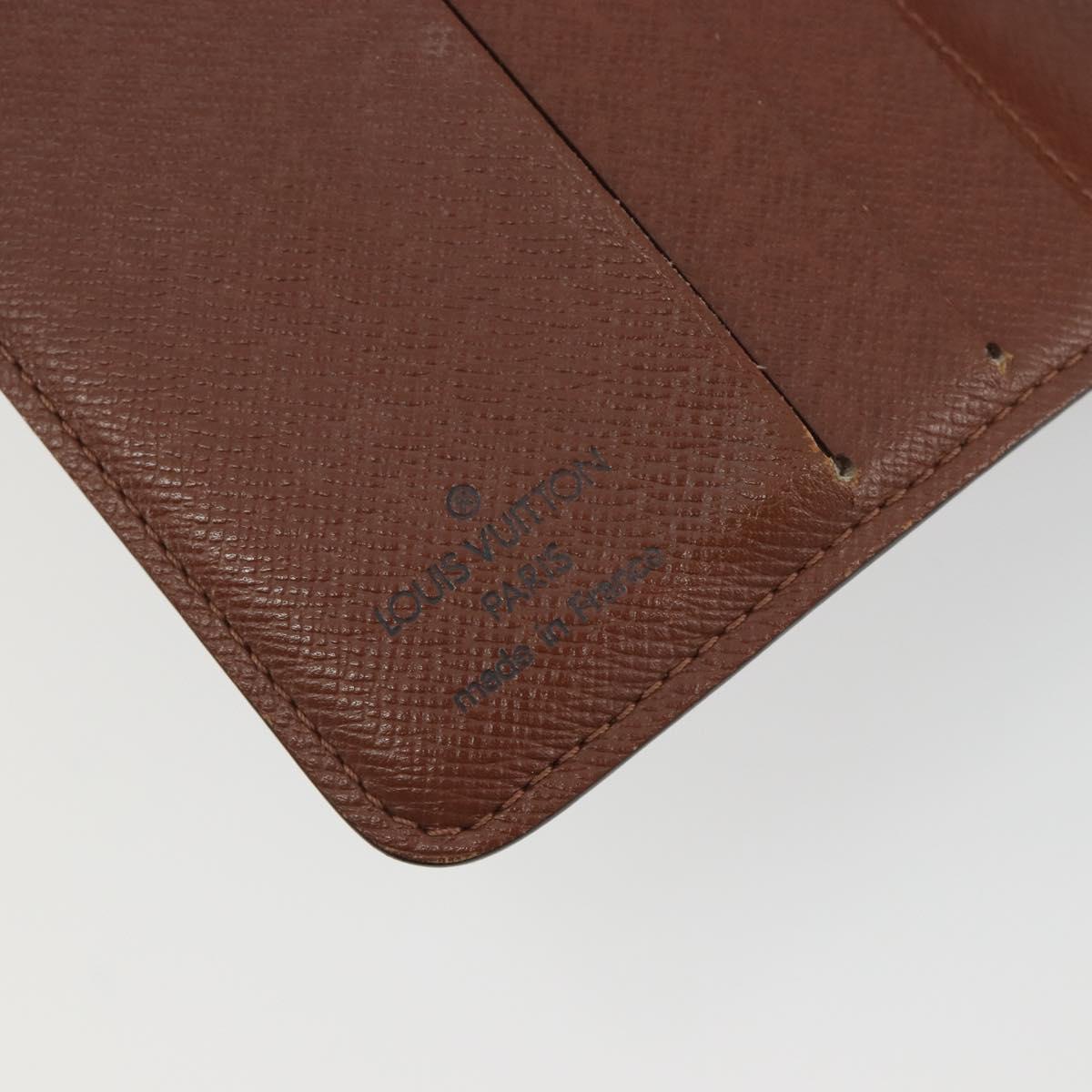 LOUIS VUITTON Monogram Compact Zip Wallet M61667 LV Auth 193592