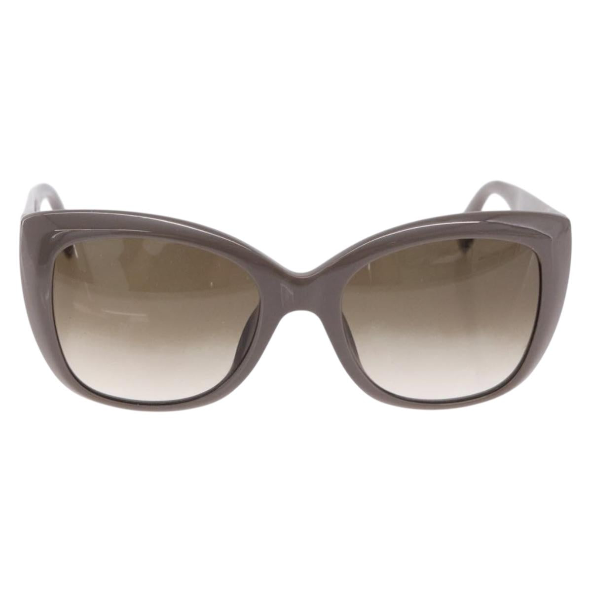 FENDI Sunglasses plastic Gray Auth 193596M