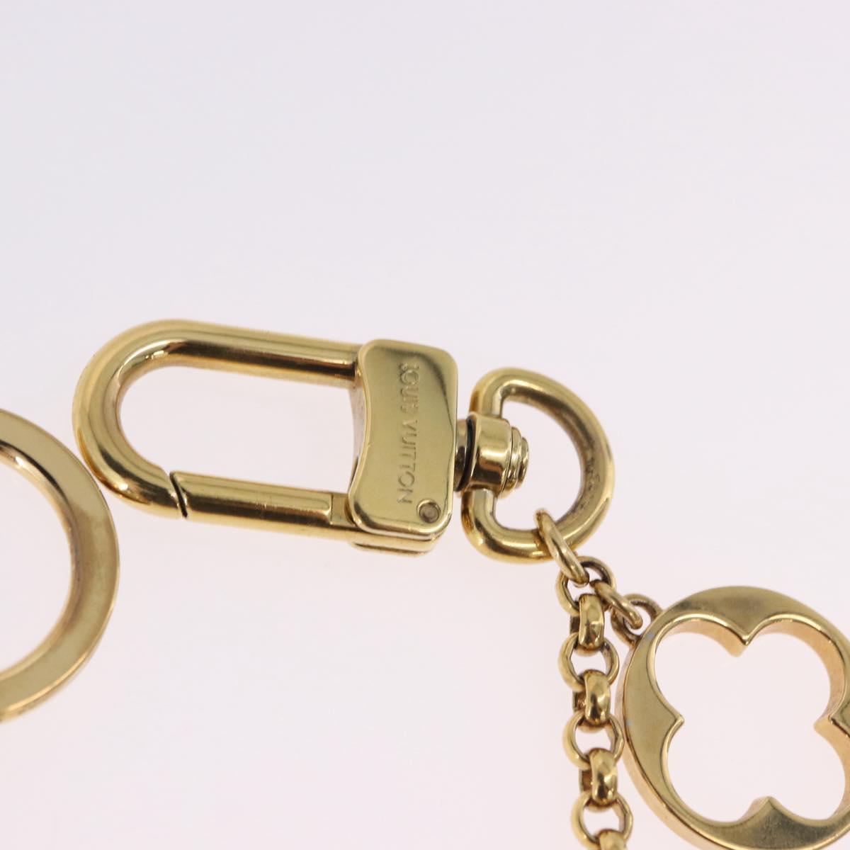 LOUIS VUITTON Fleur De Charm Gold M65111 LV Auth 193606