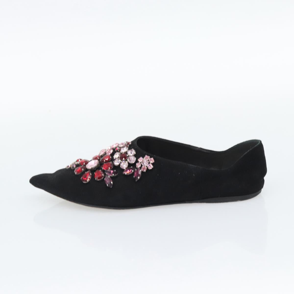 PRADA Shoes Suede Brown Auth 193714M