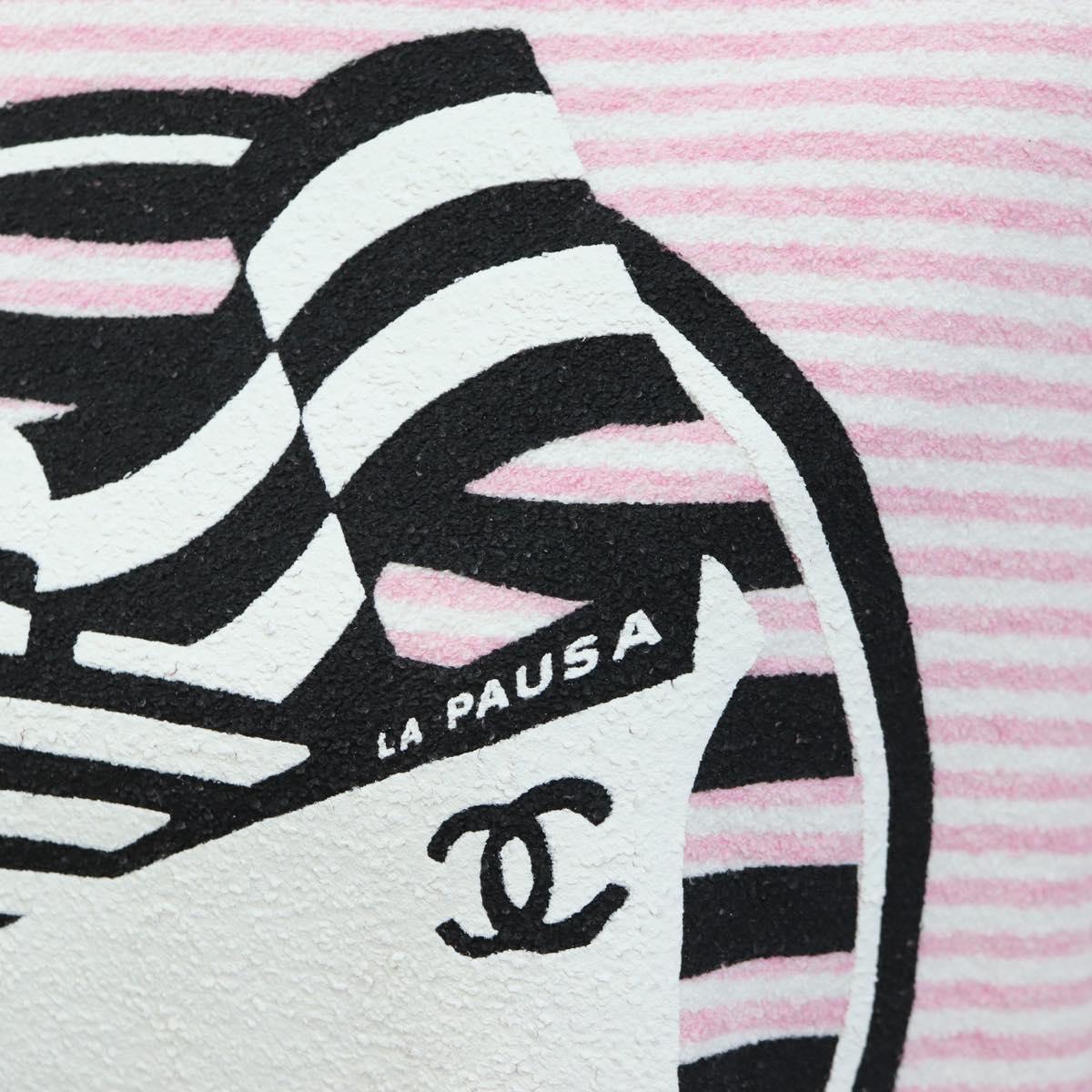 CHANEL TShirt Pile 36 Pink CC Auth 193723M