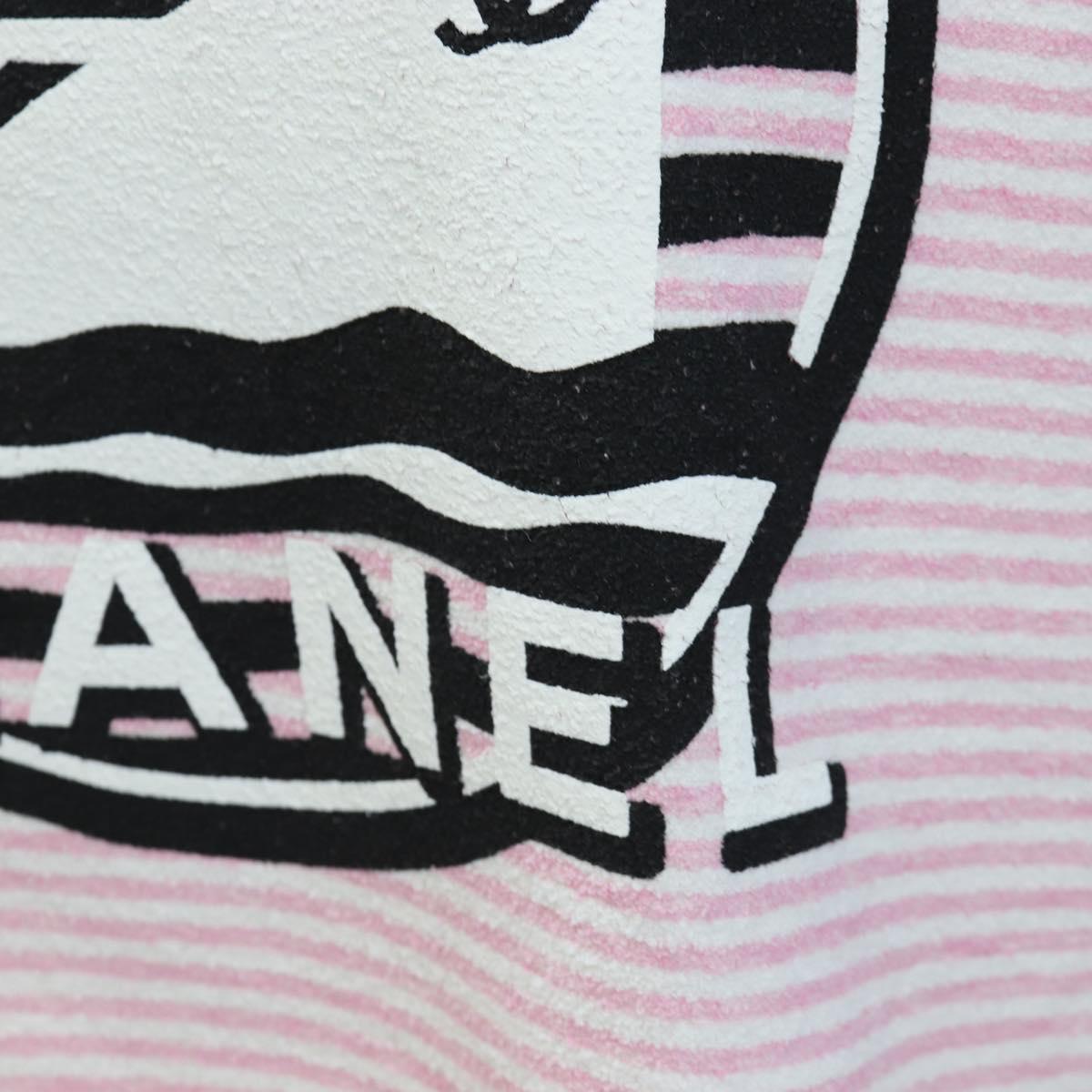 CHANEL TShirt Pile 36 Pink CC Auth 193723M