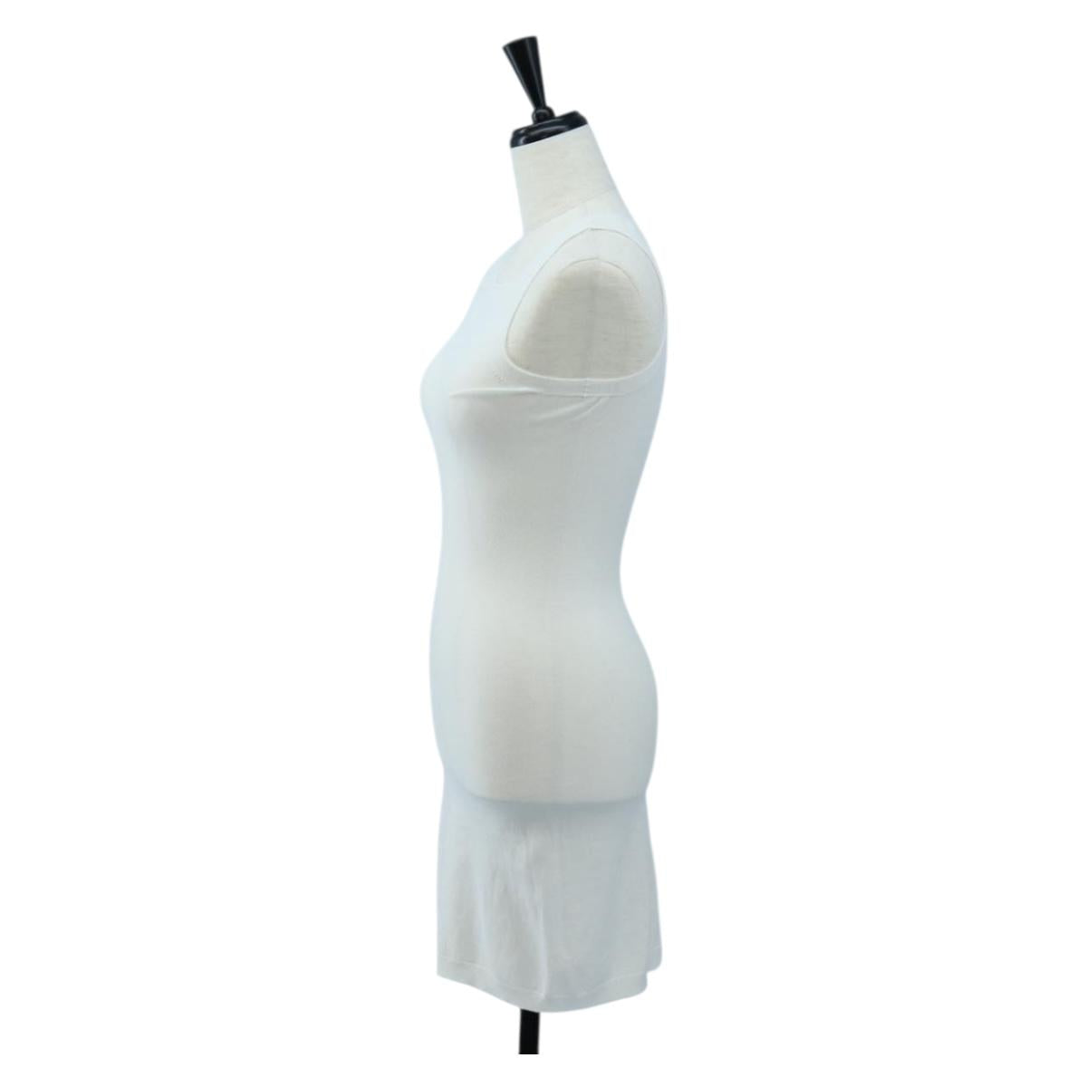 FENDI Zucca Canvas One Piece Shirt White Auth 193726M
