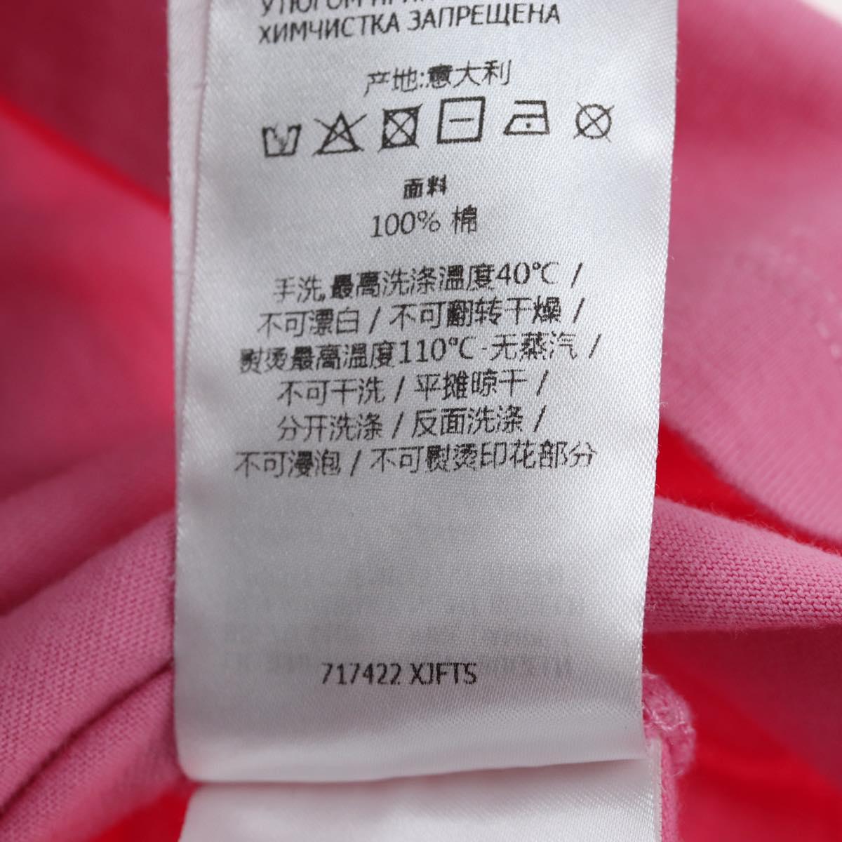 GUCCI TShirt Teddy Bear cotton XXS Pink Auth 193727M
