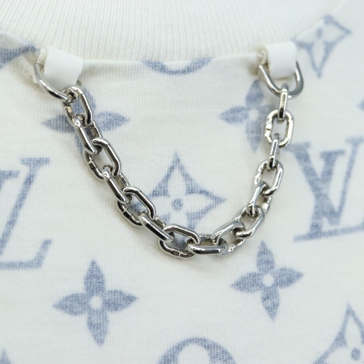 LOUIS VUITTON Monogram Escal Printed T-Shirt S White LV Auth 193729M