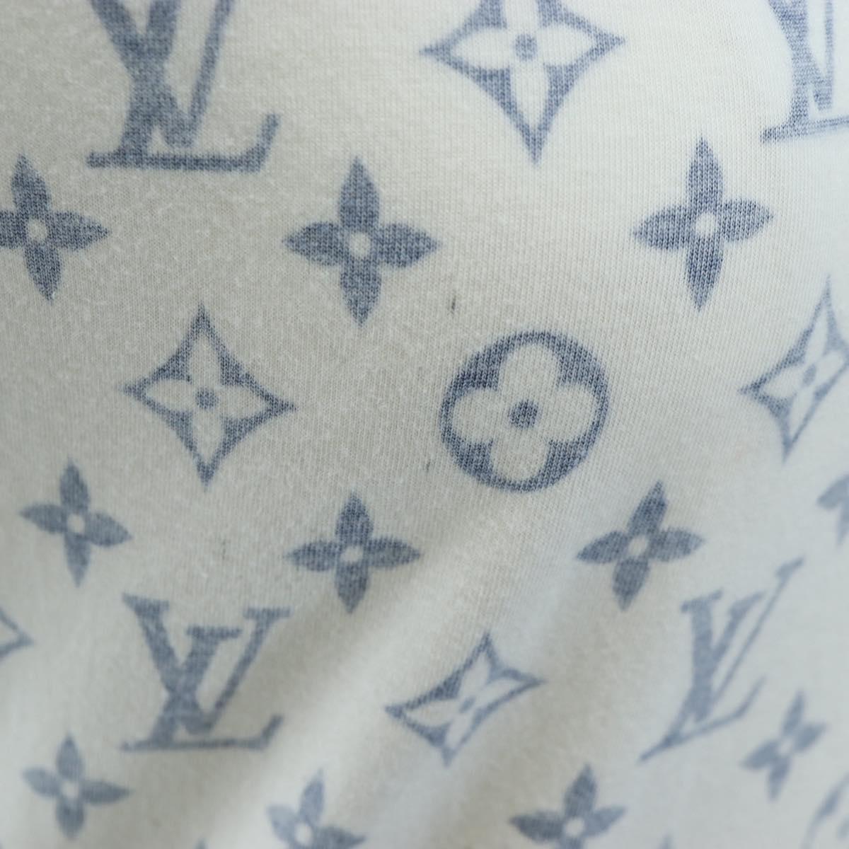 LOUIS VUITTON Monogram Escal Printed T-Shirt S White LV Auth 193729M