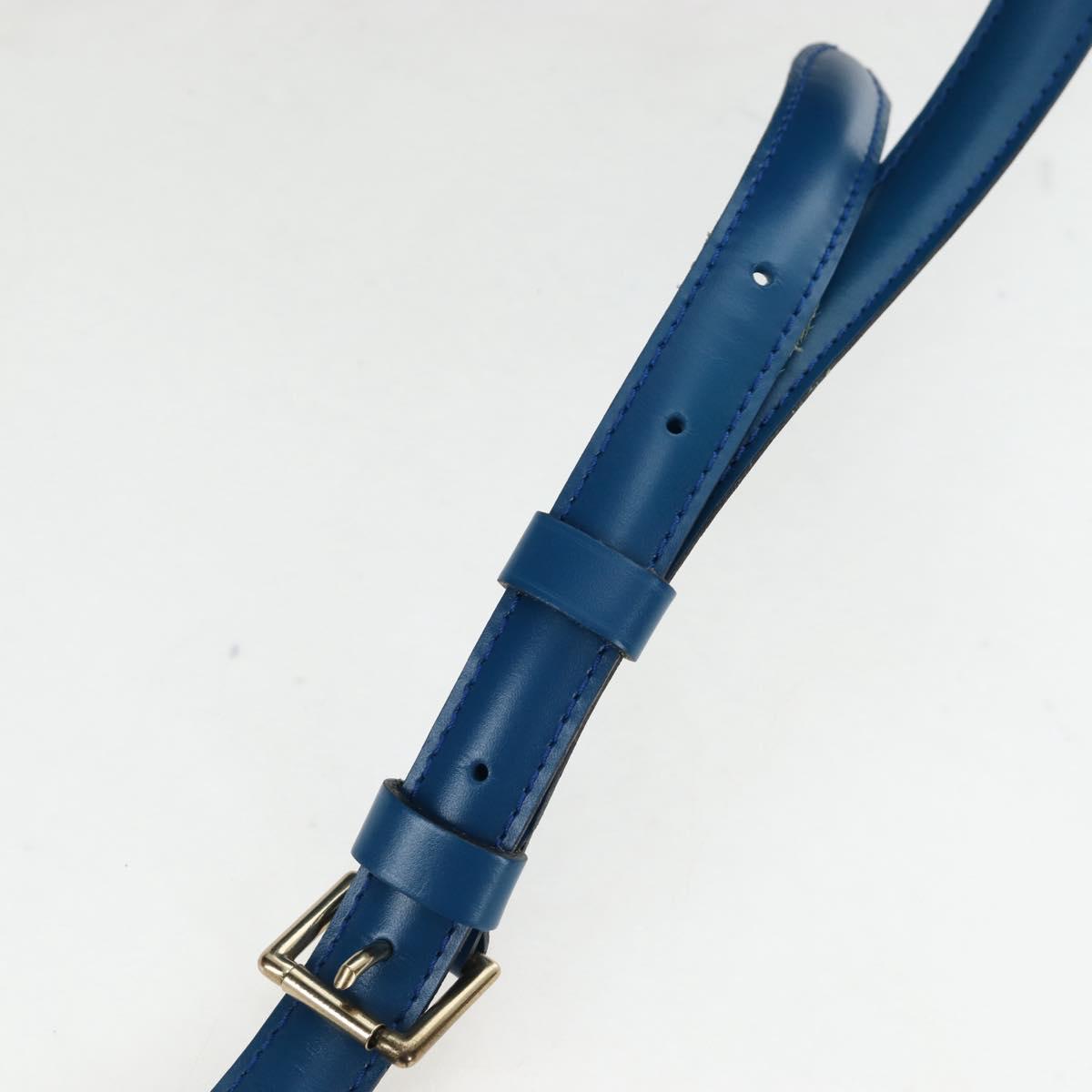 LOUIS VUITTON Epi Nice Hand Bag 2way Toledo Blue M48015 LV Auth 193753V