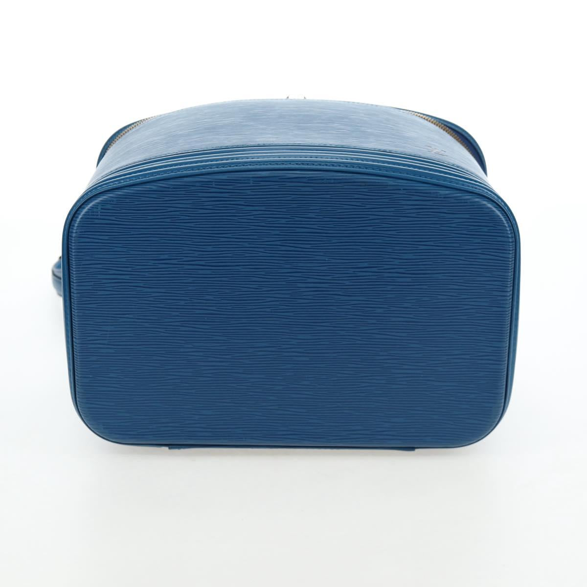 LOUIS VUITTON Epi Nice Hand Bag 2way Toledo Blue M48015 LV Auth 193753V