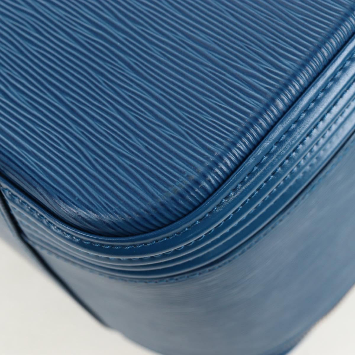 LOUIS VUITTON Epi Nice Hand Bag 2way Toledo Blue M48015 LV Auth 193753V