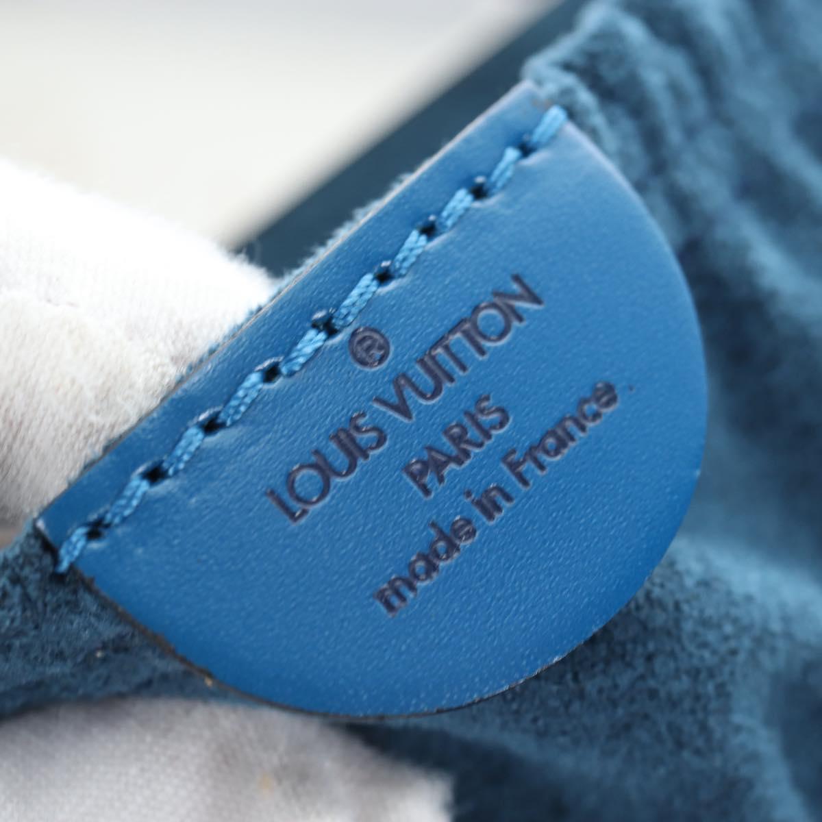 LOUIS VUITTON Epi Nice Hand Bag 2way Toledo Blue M48015 LV Auth 193753V