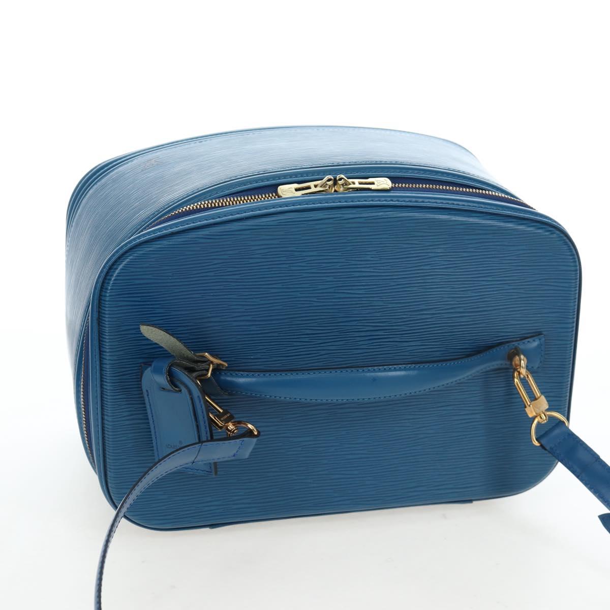 LOUIS VUITTON Epi Nice Hand Bag 2way Toledo Blue M48015 LV Auth 193753V